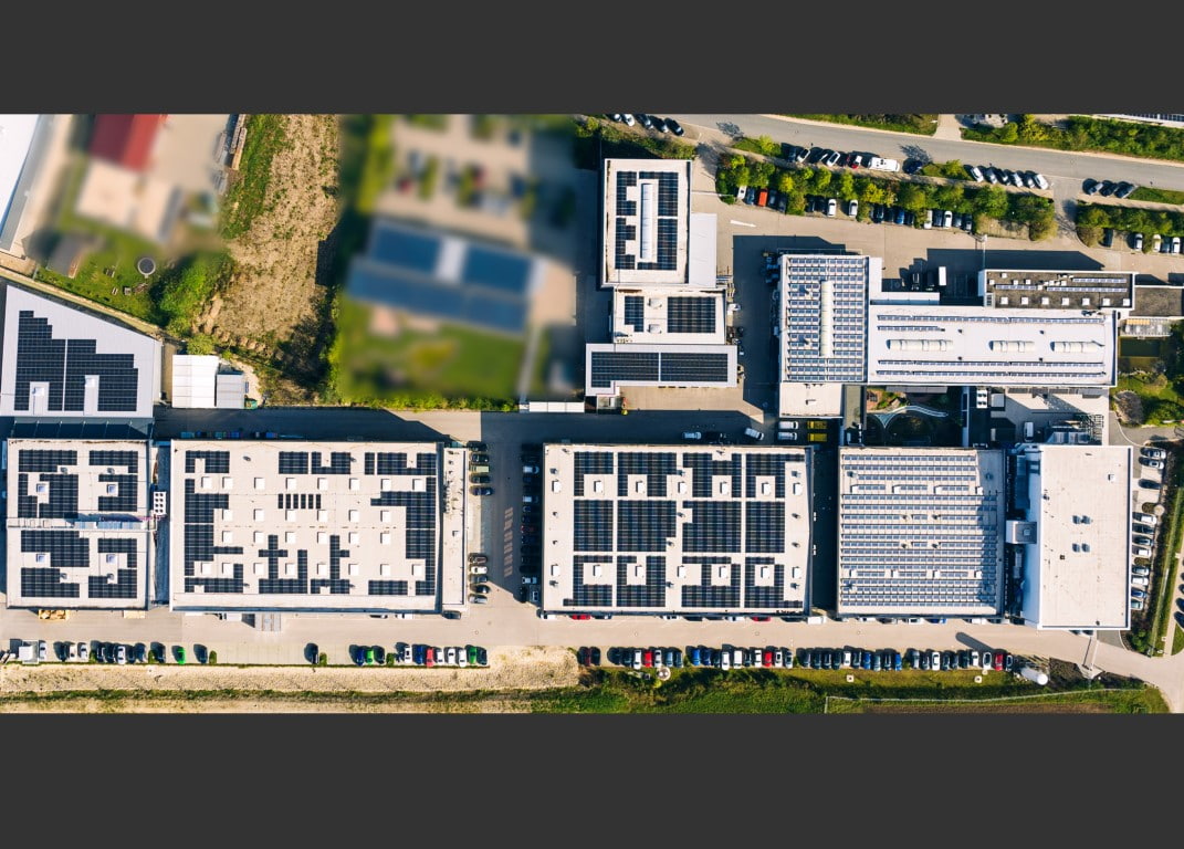 Aerial view of the toolcraft site